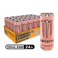 【Monster Energy 魔爪】超越蜜桃閃耀碳酸能量飲料 易開罐355ml (24入/箱)(無糖)