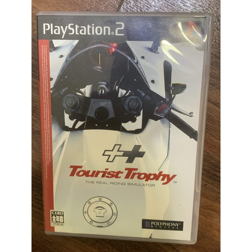 超低價拚了土城可面交現貨PS2摩托浪漫旅 Tourist Trophy MOTO 賽車 遊戲 PlayStation2 日版