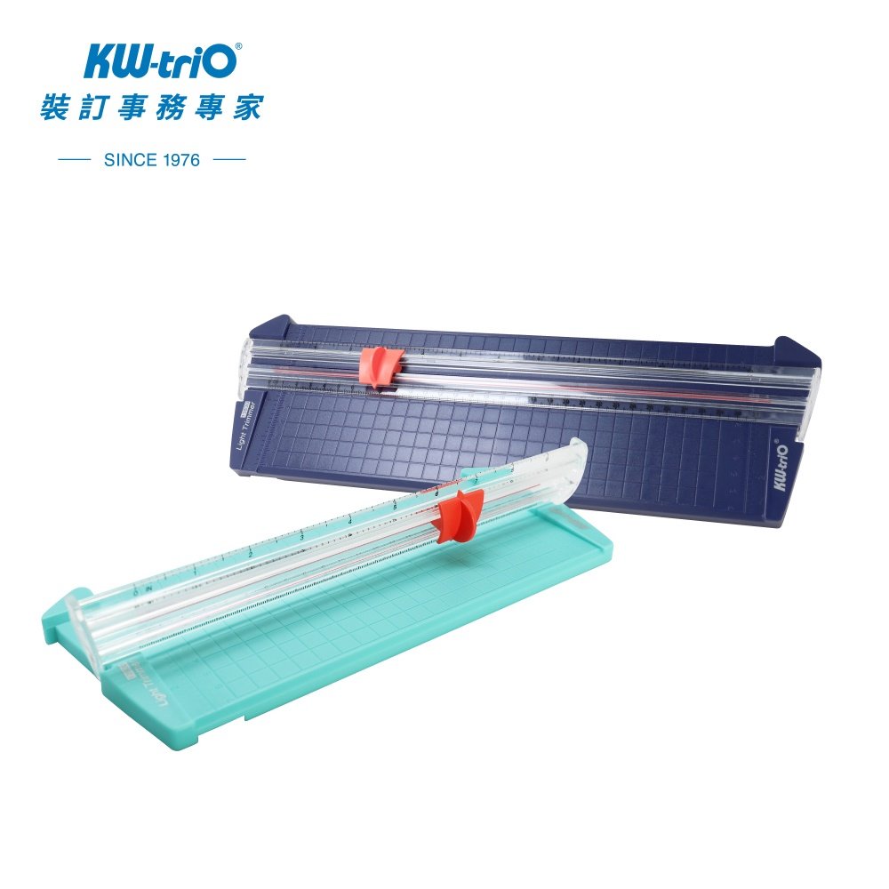KW-triO 13830 高效輕型裁紙刀 滑動滾刀 攜帶型小裁刀 切紙機 裁紙機 切紙器