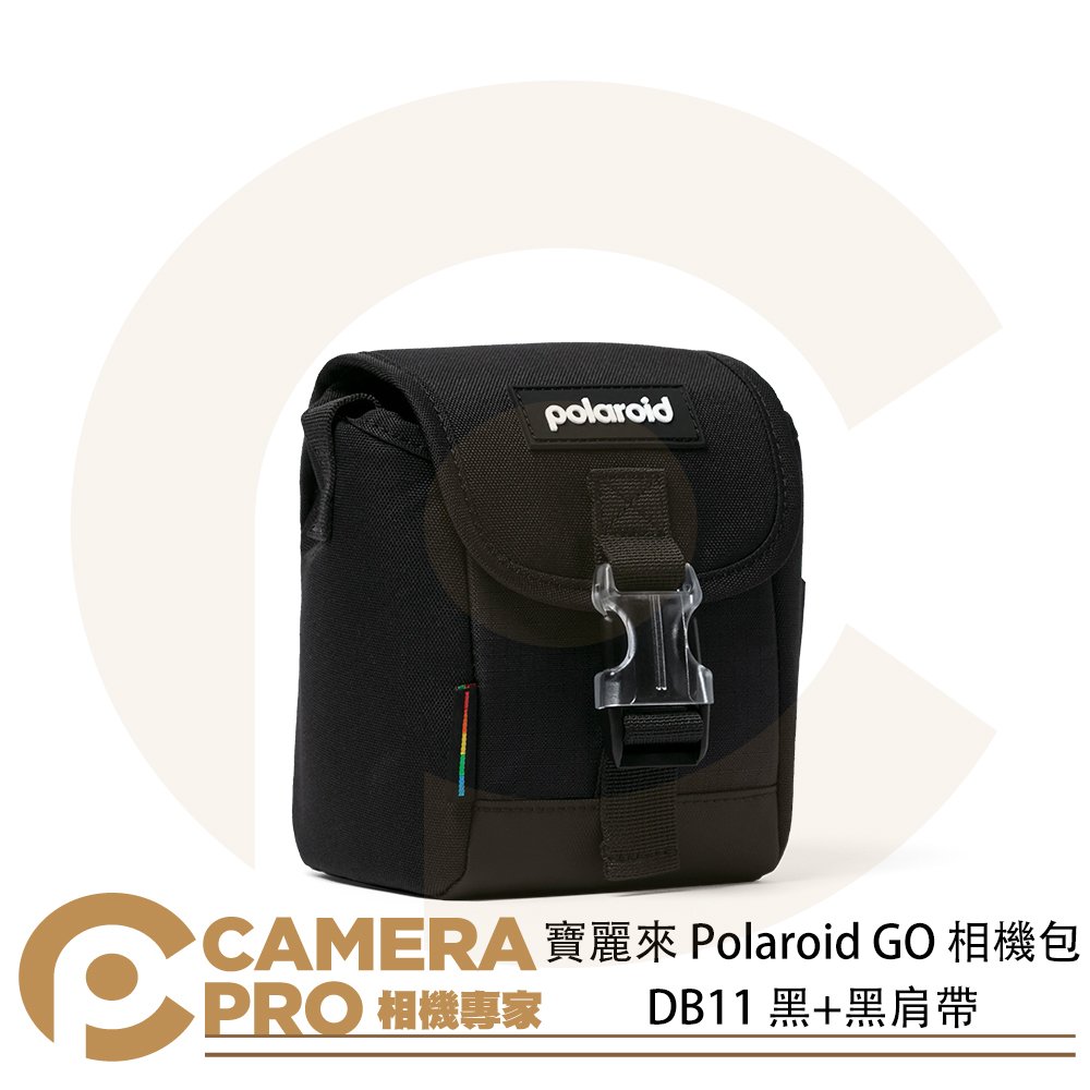 ◎相機專家◎ 寶麗來 Polaroid GO 相機包 DB11 黑+黑肩帶 拍立得相機包 斜背包 側背包 公司貨