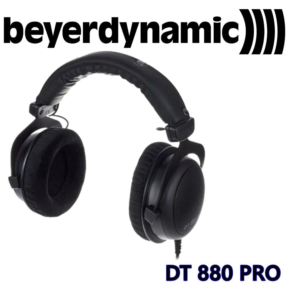 東京快遞耳機館 德國拜爾 Beyerdynamic DT880 Pro 250歐姆 耳罩式半開放式監聽耳機 德國製造