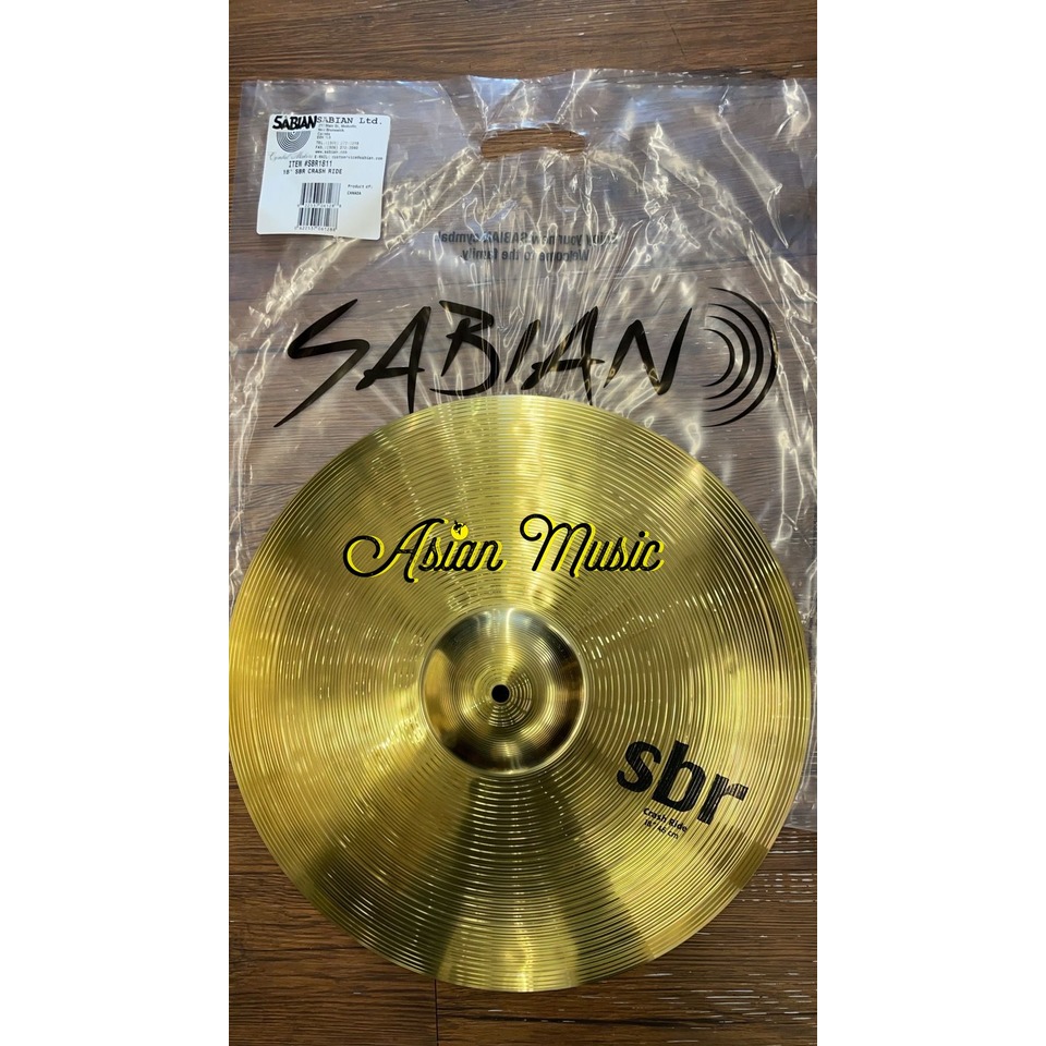 亞洲樂器 SABIAN SBR1811 18吋 銅鈸 Crash