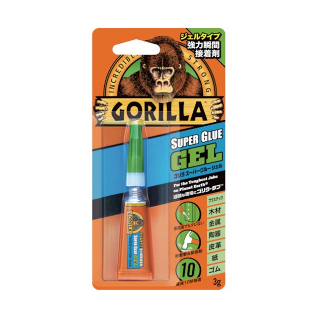 美國Gorilla 大猩猩超級膠水 瞬乾強力膠 凝膠 Super Glue GEL NO.1772