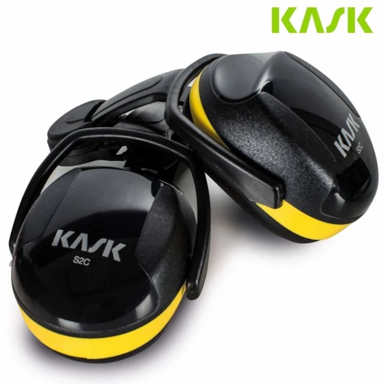 KASK SC2 防噪音耳罩 WHP00005 黃色 Yellow