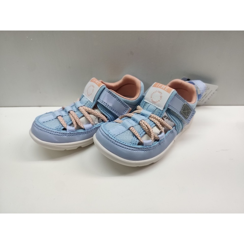 【IFME健康機能童鞋】排水系列 IF20-431804 粉藍