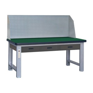 【DS101-5】吊櫃重型工作桌(含掛板) WHC-PY-150N