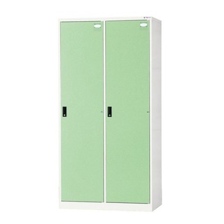 【DS14-2】二人用置物櫃(全鋼製)(綠色) HDF-2502B