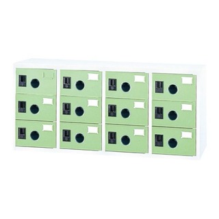 【DS49-2】12小門鞋櫃(綠色) SY-K-3012B