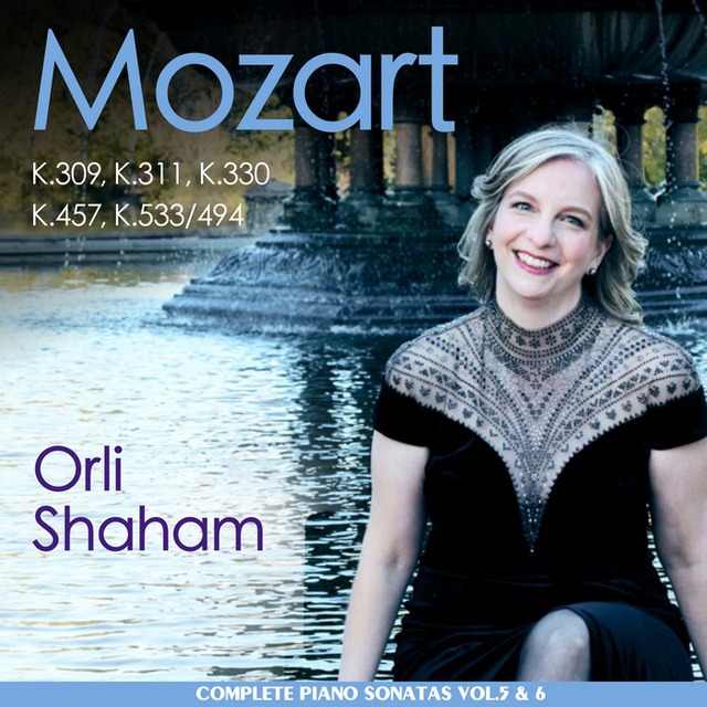 CC24 莫札特: 鋼琴奏鳴曲第5,6集 歐莉.夏漢 鋼琴 Orli Shaham / Mozart: Piano Sonatas Vol.5 &amp; 6 (Canary Classics)