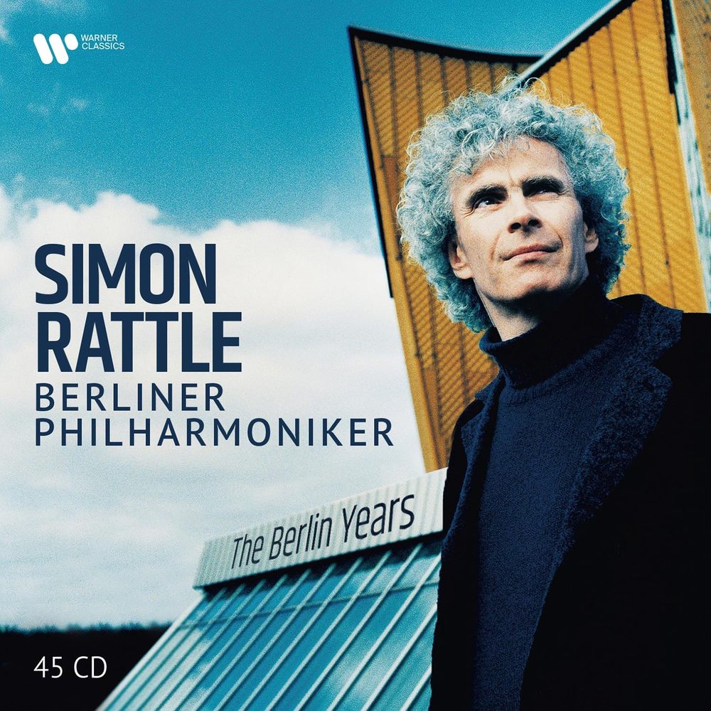 【延遲到貨】(華納)指揮家拉圖的柏林歲月 45CD / Sir Simon Rattle &amp; Berliner Philharmoniker