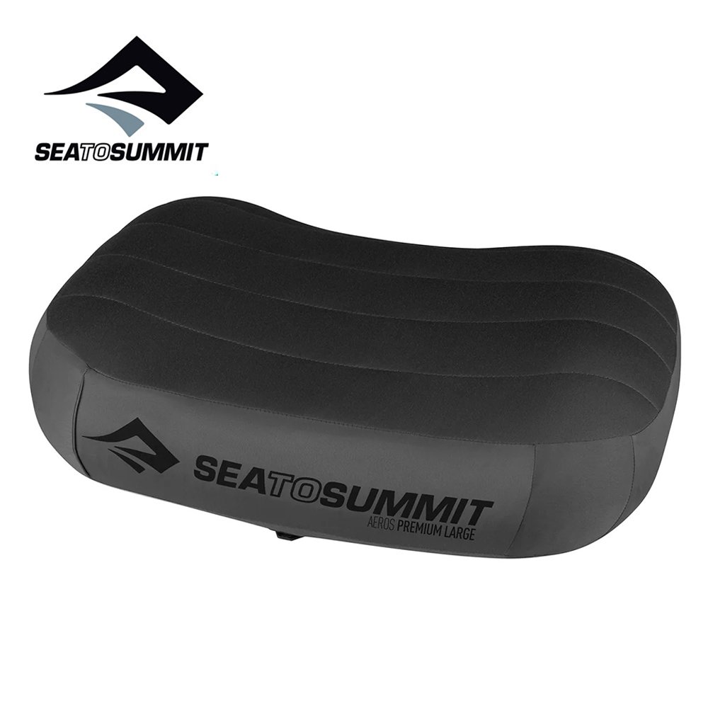 【Sea to Summit 澳洲】Aeros Premium Pillow 50D 充氣枕 2.0 加大版 灰色 (STSAPILPREML)