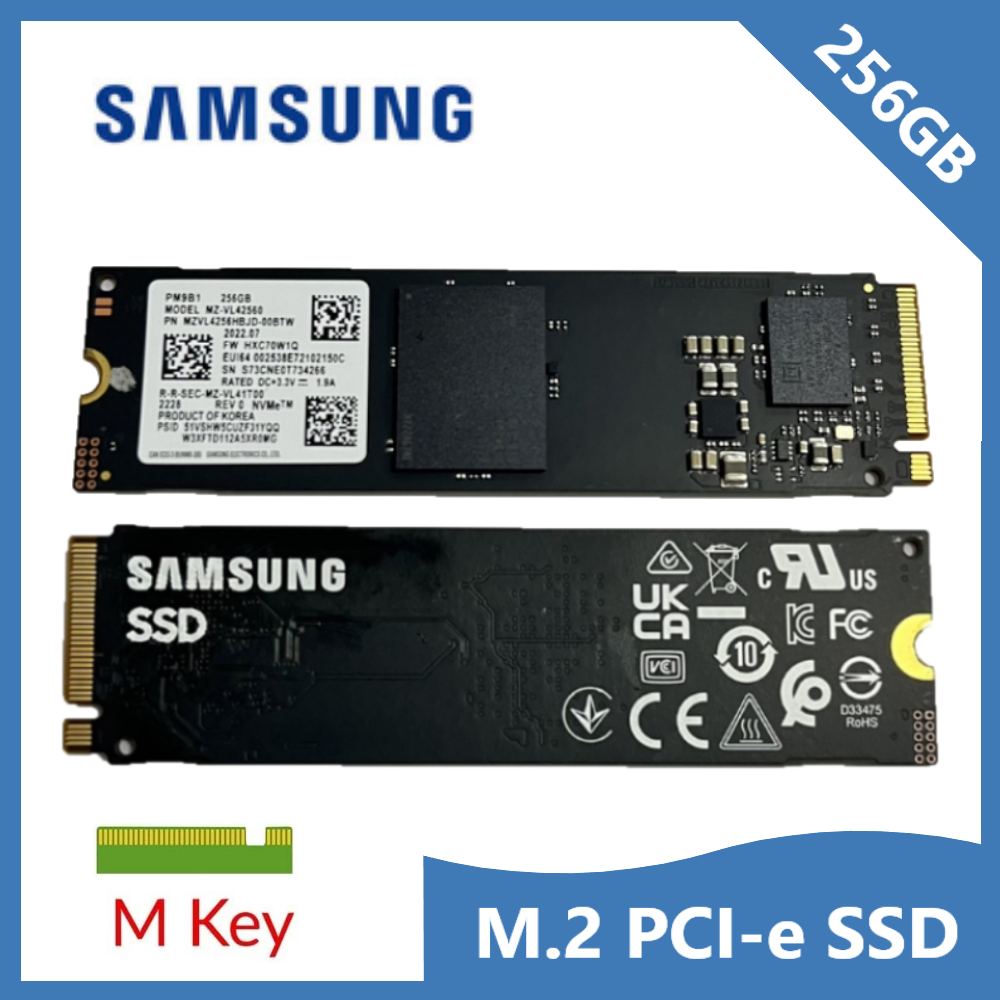 Samsung 三星 PM9B1 256GB M.2 2280 PCIe NVME SSD 固態硬碟