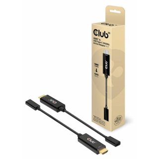 [3美國直購] Club3D Active HDMI 轉 USB Type-C 轉接線 轉接頭 (1入) Adapter 4K60Hz St./B