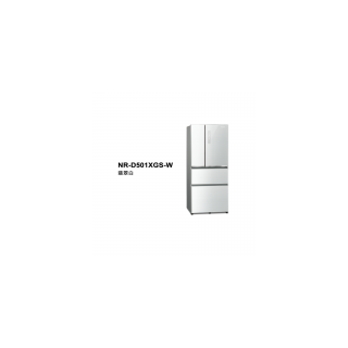 【Panasonic】國際牌 500公升門無邊框玻璃電冰箱 [NR-D501XGS-W 翡翠白] 含基本安裝