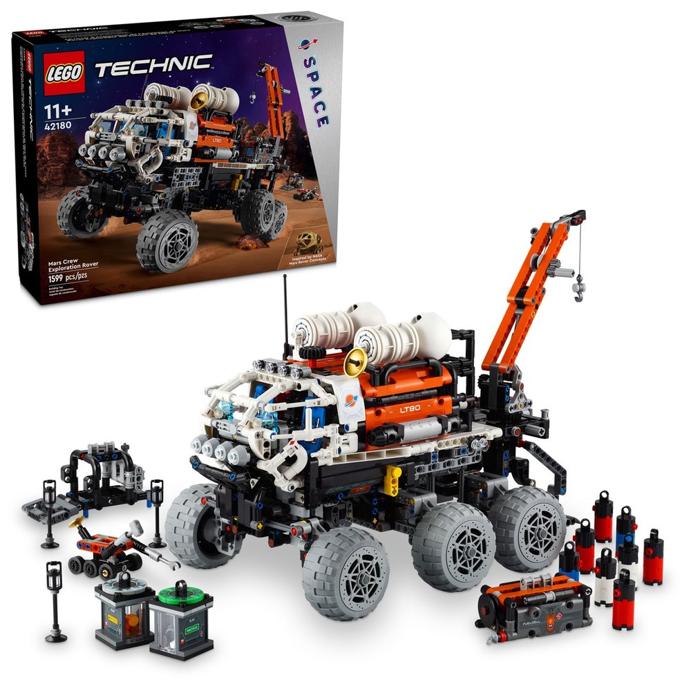 LEGO 樂高 42180 Tech科技系列 火星船員探測車 1599PCS 外盒48*38*11cm