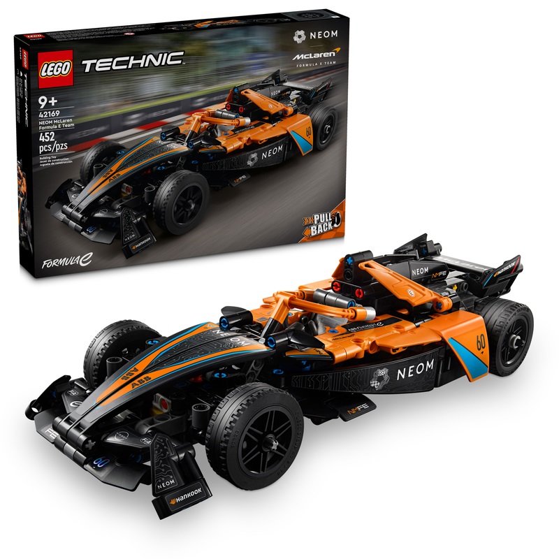 LEGO 樂高 42169 Tech科技系列 NEOM麥拉倫FormulaE RaceCar 452P