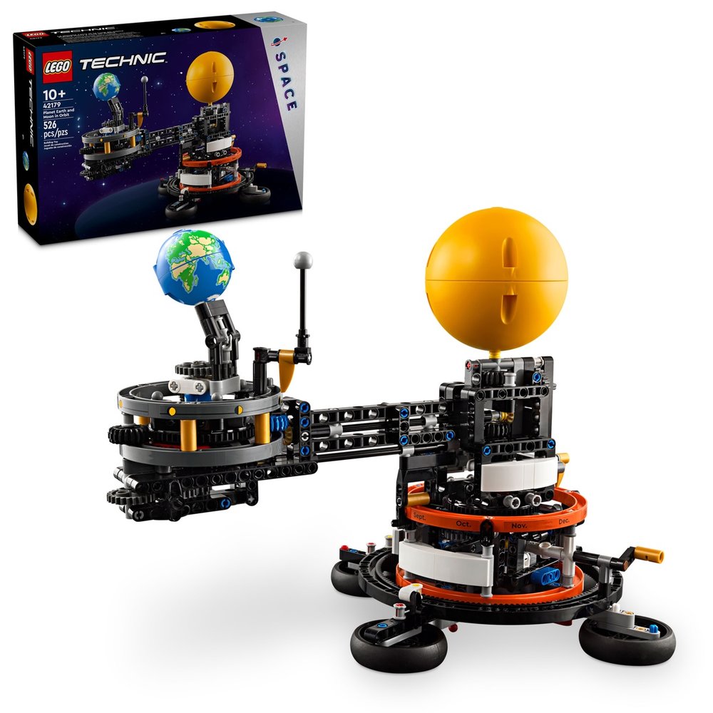 LEGO 樂高 42179 Tech科技系列 軌道上的地球和月球 526PCS