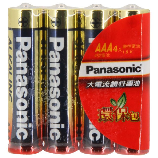 Panasonic 國際牌 大電流鹼性電池 / 4號4入