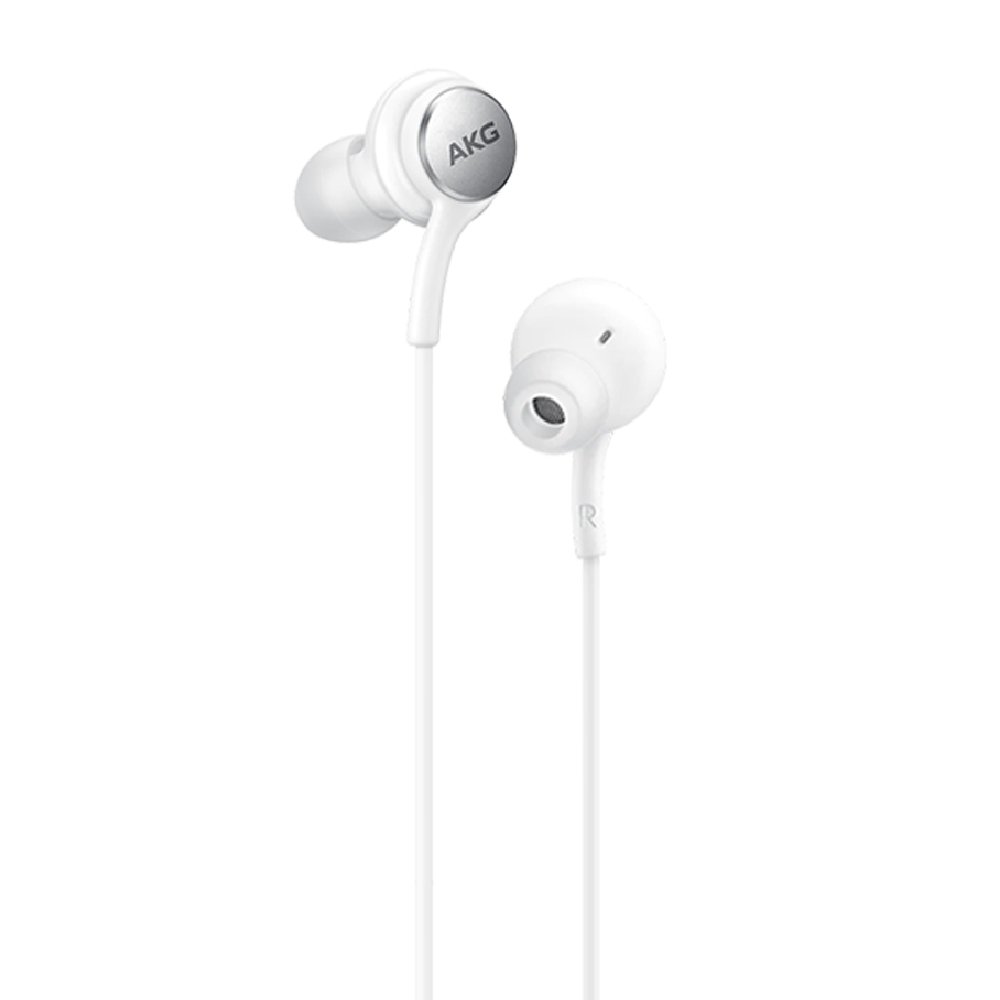 SAMSUNG 三星適用 Note/S系列 Type C入耳式耳機 AKG雙動圈 (袋裝) - 白色