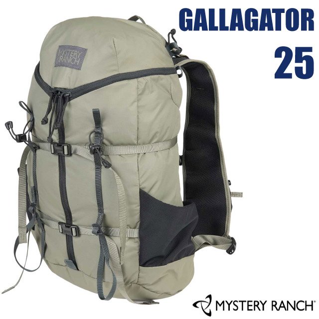 【Mystery Ranch 神秘農場】GALLAGATOR 25 日用休閒背包.水袋運動背包.雙肩後背包/3-ZIP三向拉鍊.壓縮織帶/112980 枝枒綠