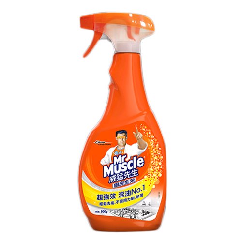 【史代新文具】威猛先生 500ml 廚房全效清潔劑(噴槍瓶)