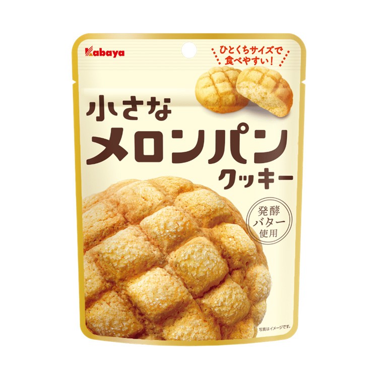+東瀛go+Kabaya 卡巴 哈密瓜菠蘿麵包造型餅乾 41g 造型餅乾 波羅麵包餅乾 點心 日本必買 日本原裝