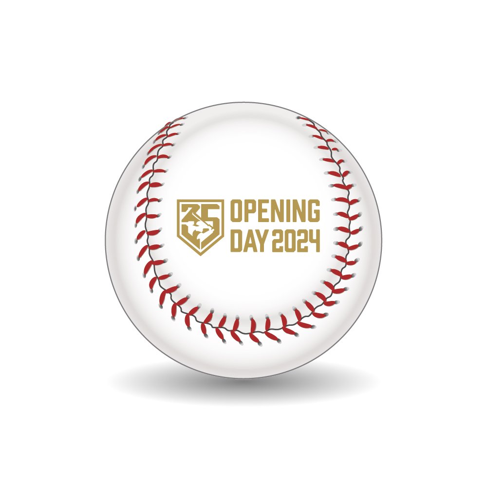 2024 OPENING DAY 比賽用球