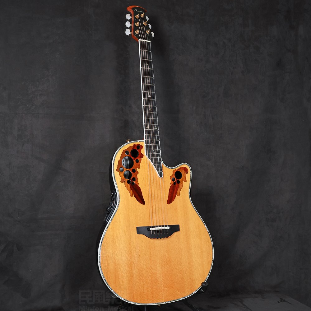 《民風樂府》Ovation C1868LX-4 圓背吉他 美國廠 超薄桶琴身 葡萄孔設計 民歌經典 傳奇型號 歡迎來店試琴