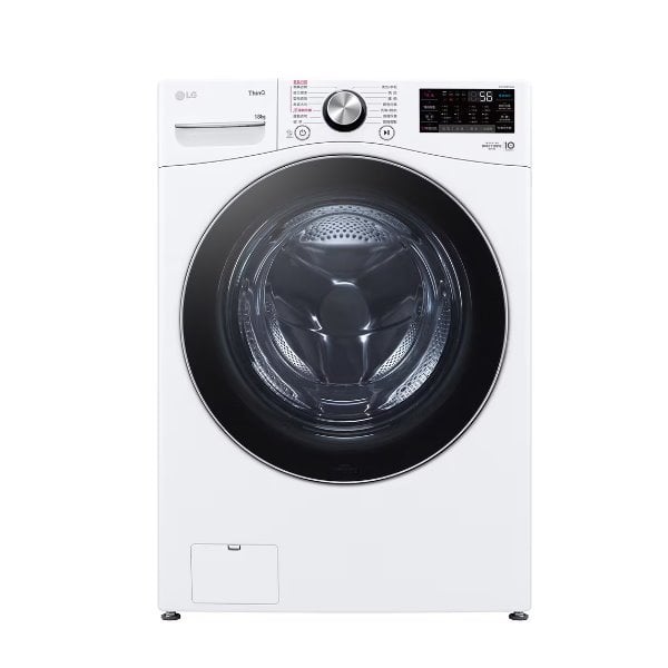 【LG】18Kg 蒸氣滾筒洗衣機 (蒸洗脫)《WD-S18VW》(冰瓷白)