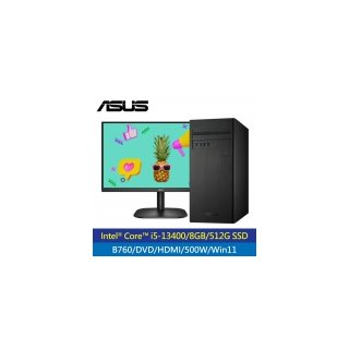 【組合商品】ASUS H-S500TE 13代i5-500W + AOC 27B2HM2 27吋螢幕