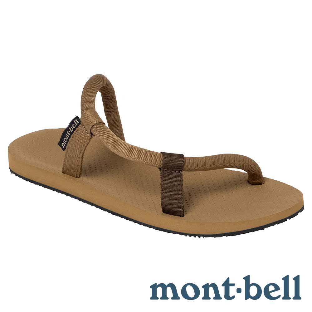 【mont-bell】SOCK-ON SANDALS 拖鞋 『黃褐』1129715 戶外 露營 野餐 旅行 出國 休閒 時尚 舒適 拖鞋