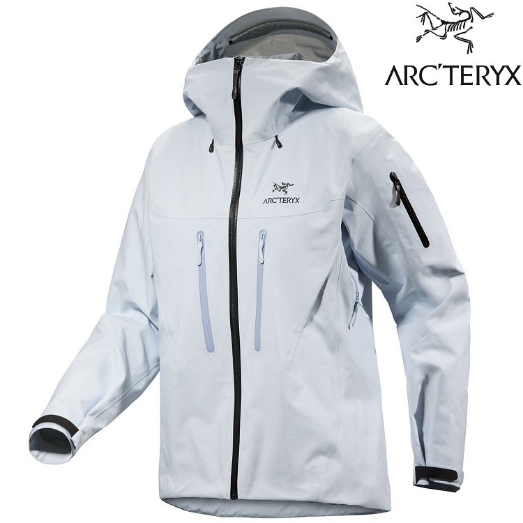Arcteryx 始祖鳥 Alpha SV 女款 GORE-TEX 防水外套/登山雨衣 X000007556 天藍 Daybreak