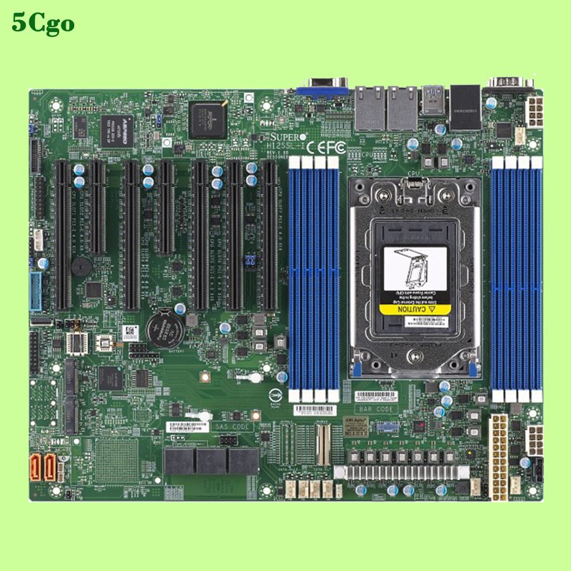 5Cgo【代購七天交貨】全新超微 H12SSL-i 單路AMD EPYC霄龍7002/7003系列伺服器主機板