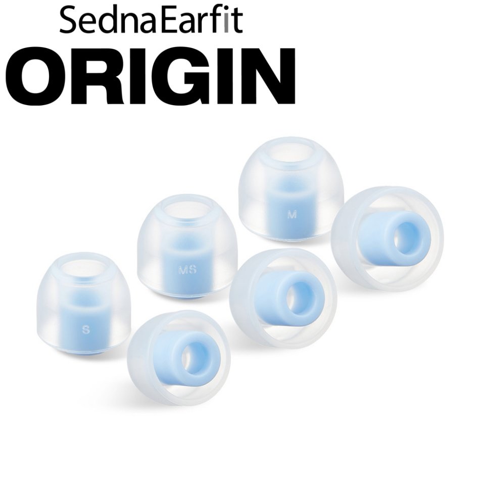 志達電子 AZLA SednaEarfit Origin 醫療級矽膠材質 矽膠耳塞 真無線專用（一盒2對4入）