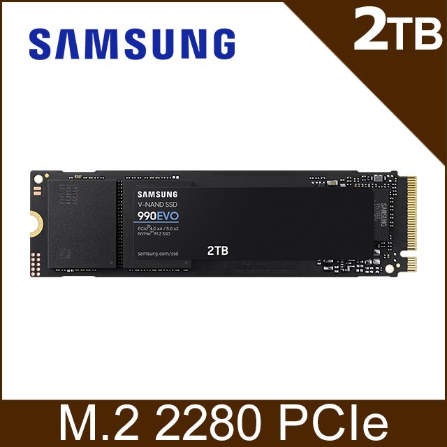 【hd數位3c】三星 Samsung 990 EVO 2TB/PCIe 4.0 x4/5.0 x2/讀:5000/寫:4200【下標前請先詢問 有無庫存】