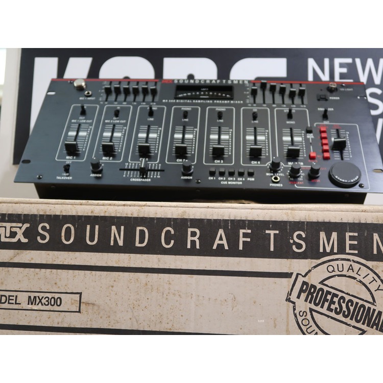 《民風樂府》MTX Sound Craftsman MX300 DJ MIXER混音機 庫存出清