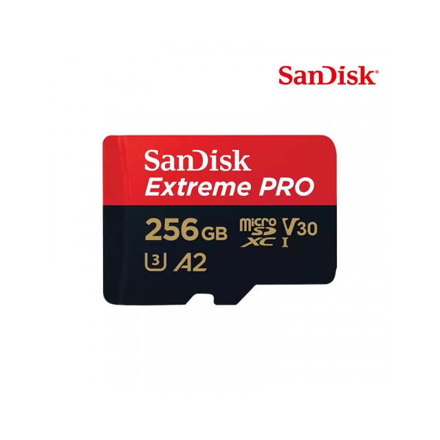SANDISK EXTREME Pro MicroSDXC 256GB 記憶卡 內附轉接卡 SDSQXCD-256GN6MA