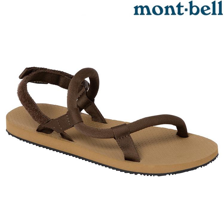 Mont-Bell Lock-On Sandals 中性款 圓織帶休閒涼鞋/拖鞋 1129714 BN 棕