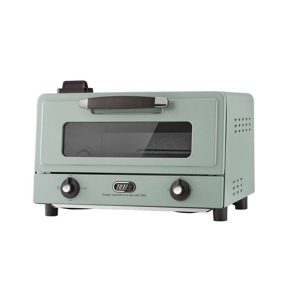 日本Toffy Classic 遠紅外線蒸氣烤箱 K-TS6 蘋果綠
