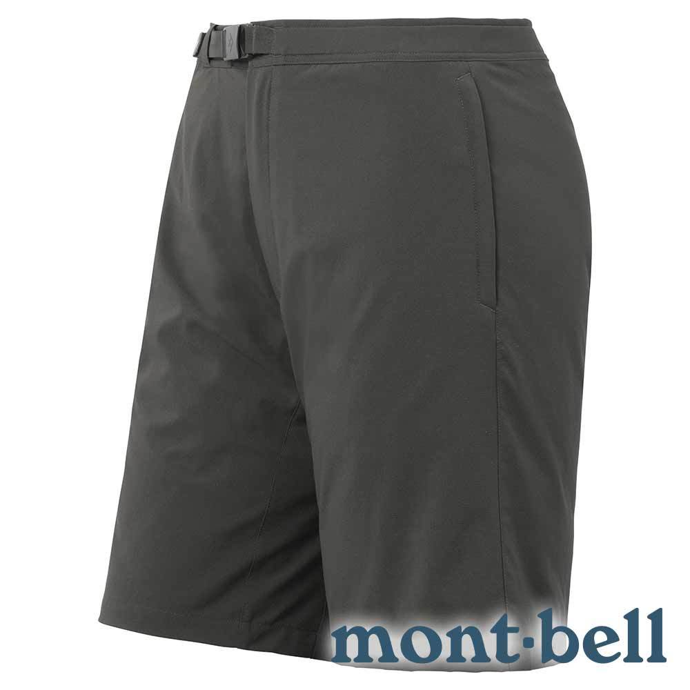 【mont-bell】COOL男防風彈性短褲『深灰』1105736 戶外 露營 登山 健行 休閒 時尚 防風 彈性 透氣 短褲