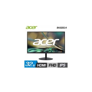 【Acer 宏碁】SA322Q A 32型 IPS 無邊框美型螢幕