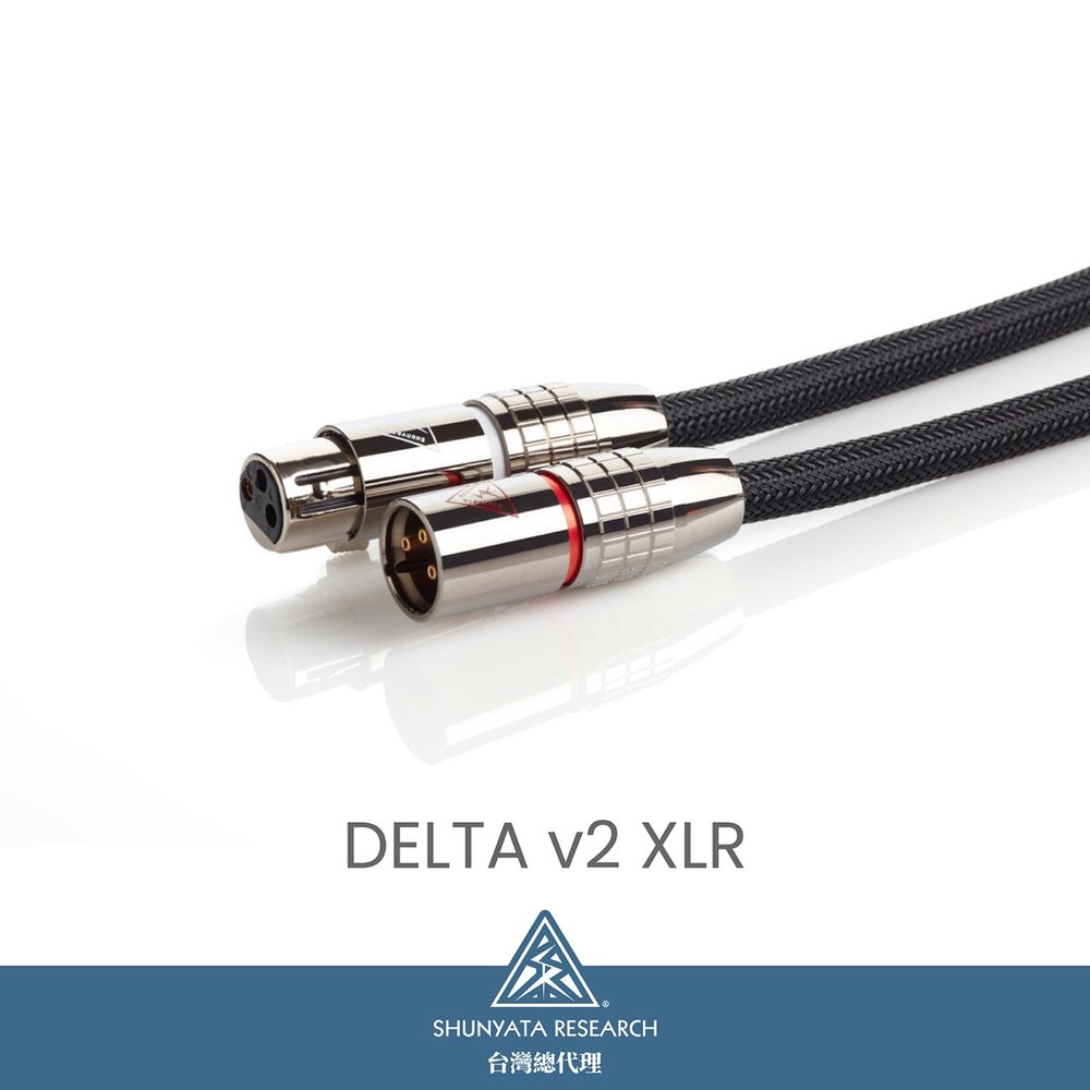 Shunyata DELTA v2 XLR 類比 訊號線 (1.5米)