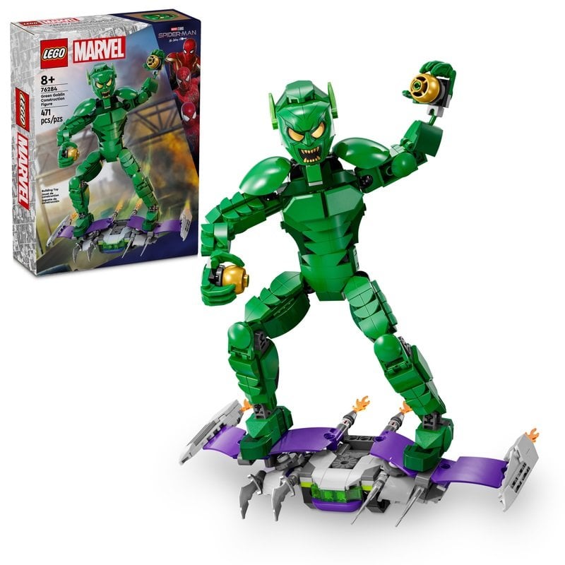 LEGO樂高 76284 超級英雄系列 SH 綠惡魔 471PCS 外盒26*19*7cm