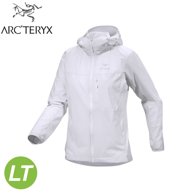 【ARC''TERYX 始祖鳥 女 Squamish 風衣外套(連帽)《空氣灰》】X000006946/防風外套/衝鋒衣/GTX