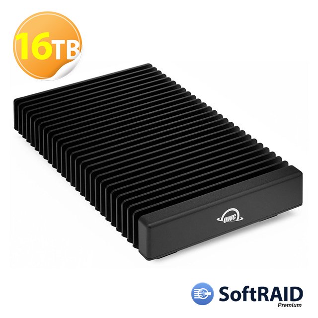 16TB (8 x 2TB) OWC ThunderBlade X8 Raid 5 軟體磁碟陣列 Thunderbolt3 8槽 M.2 SSD