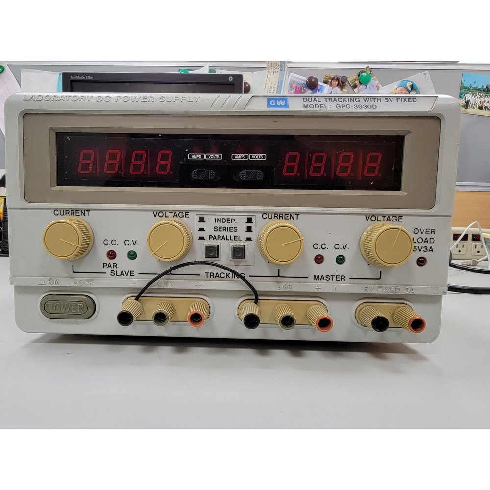 (亞傑科技) 中古 二手 GWINSTEK固緯 GPC-3030D 直流電源供應器