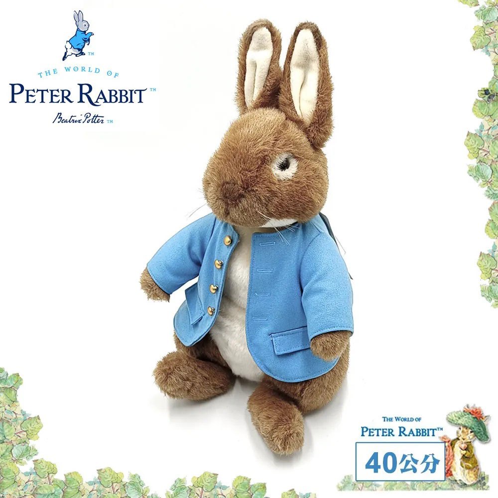 【Croissant科羅沙】Peter Rabbit 比得兔 PR比得兔玩偶(L)40cm