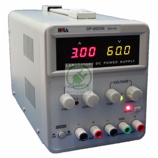 直流電源供應器 (晶體式) 單電源 60V/3A DP-6003N