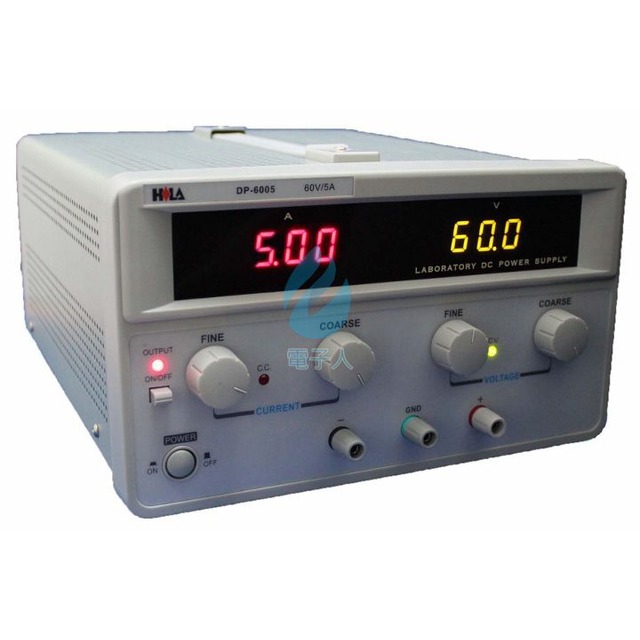 直流電源供應器 (晶體式) 單電源 60V/5A DP-6005