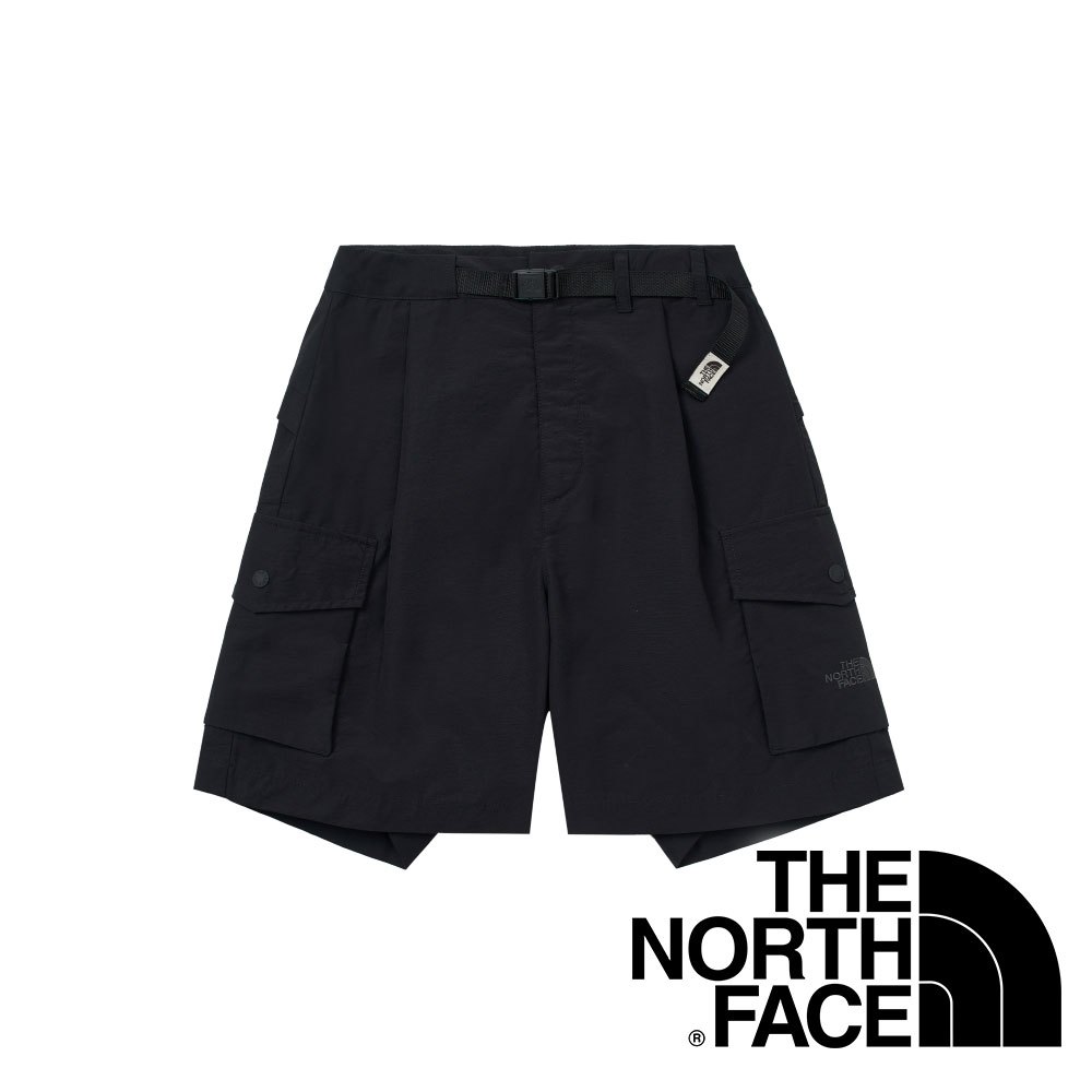 【THE NORTH FACE 美國】女多口袋短褲『黑』NF0A87YK 戶外 露營 登山 健行 休閒 時尚 運動 口袋 短褲